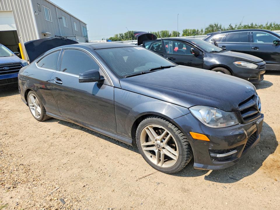 2013 Mercedes-benz C class VIN WDDGJ4HB8DG012070 COPART salvage auction — REAR END, Ab - Bos - Salvage, sold $1,050 on 2026-08-13 (photo 4)