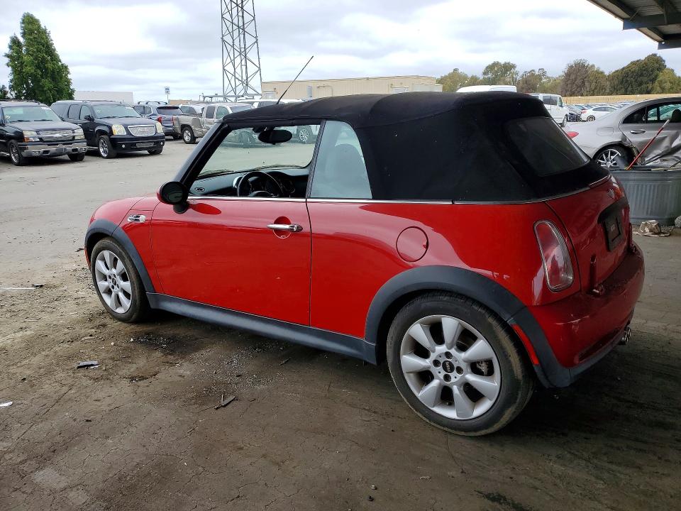 2006 Mini Cooper VIN WMWRH33546TF89179 COPART salvage auction — REAR END, CA - DIS/DLR/EXP ONLY CLEAN TITLE, sold $2,800 on 2026-07-14 (photo 2)