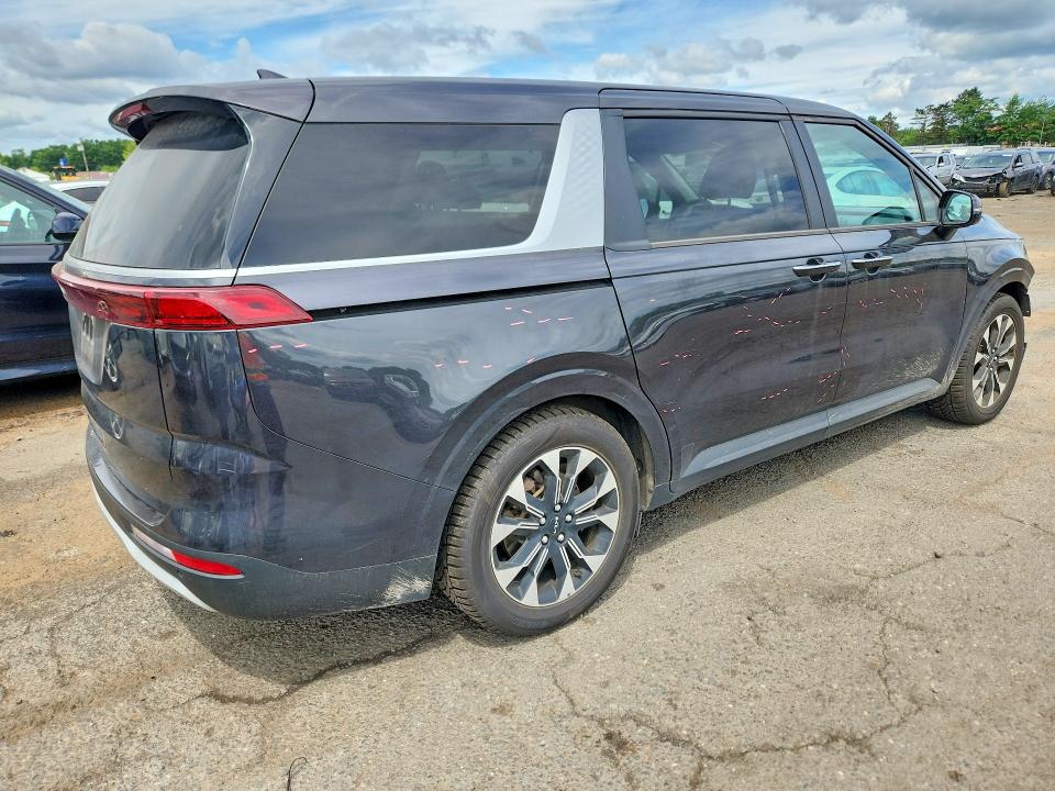 2022 Kia Carnival VIN KNDNC5H35N6093398 COPART salvage auction — FRONT END, Ct - Cert Of Title-Salvage, sold $7,600 on 2026-07-31 (photo 3)