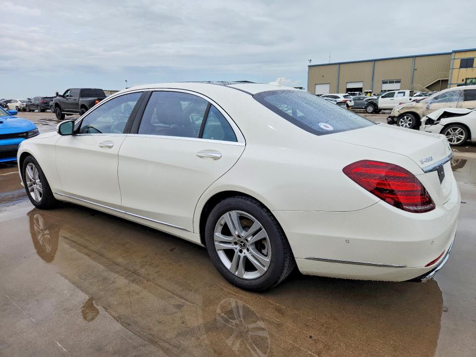 2018 Mercedes-benz S-klasse VIN WDDUG6GB7JA326578 COPART salvage auction — WATER/FLOOD, Salvage Title, sold $11,400 on 2026-07-30 (photo 2)