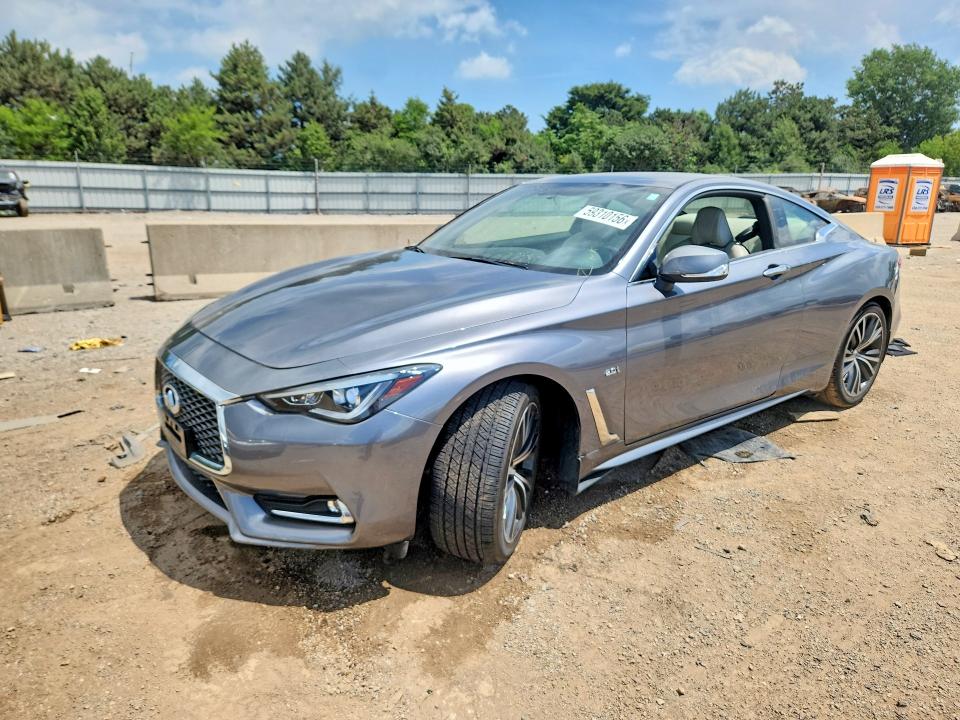 2017 Infiniti Q60 VIN JN1CV7EL2HM320065 — COPART salvage auction photo