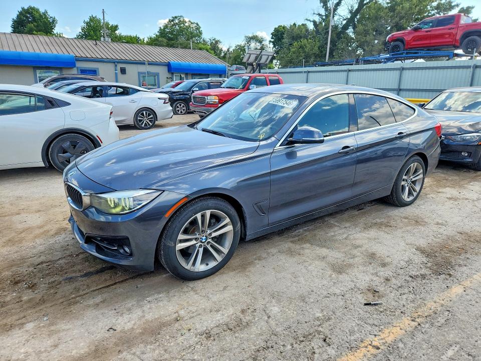 2018 BMW 3er VIN WBA8Z9C51JG827743 COPART salvage auction — WATER/FLOOD, Ks - Cert Of Title-Salvage, sold $3,300 on 2026-08-17 (photo 1)