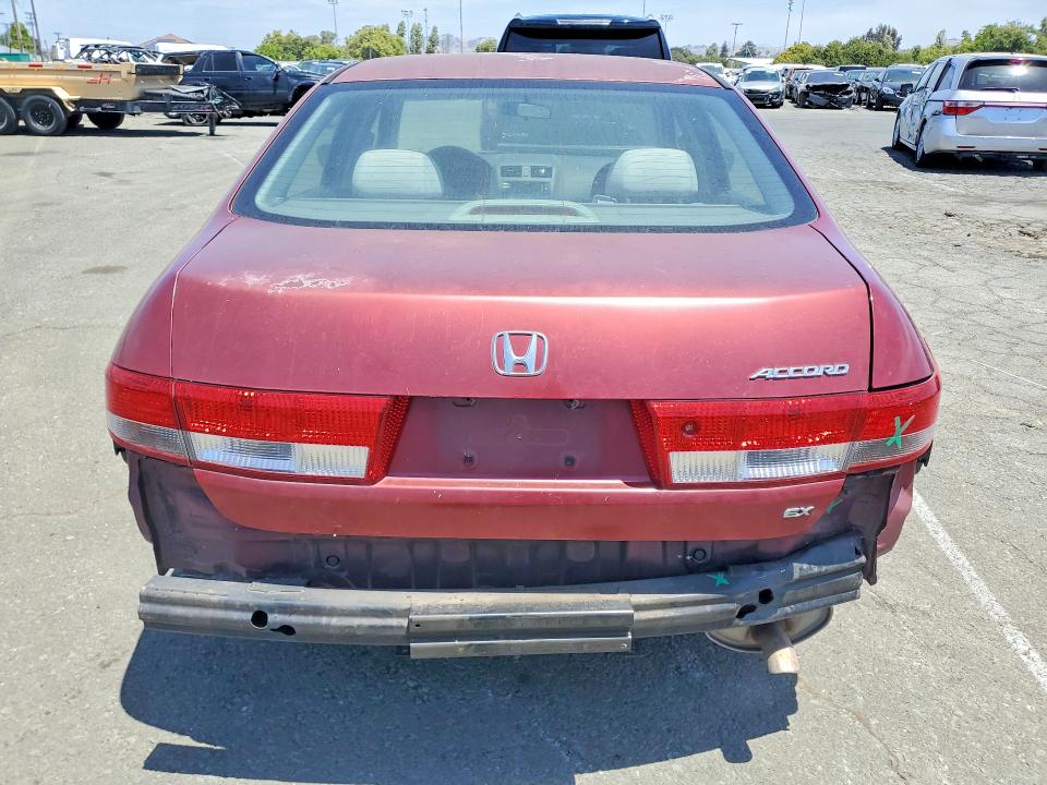 2004 Honda Accord VIN JHMCM56744C018264 COPART salvage auction — REAR END, Ca - Salvage Certificate, sold $525 on 2026-07-24 (photo 6)