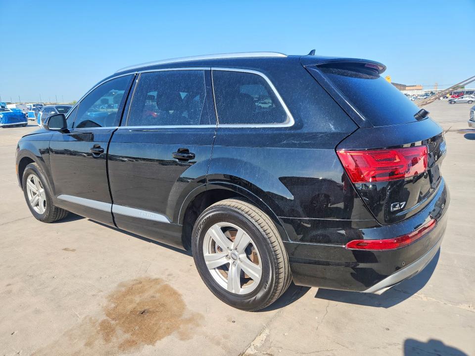 2018 Audi Q7 VIN WA1LHAF74JD014777 COPART salvage auction — FRONT END, Tx - Certificate Of Title (P), sold $6,900 on 2026-07-23 (photo 2)