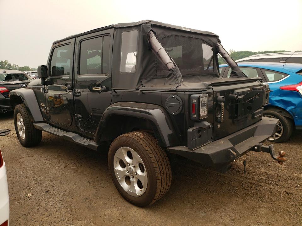2013 Jeep Wrangler / VIN 1C4BJWEG2DL671317 COPART salvage auction — ROLLOVER, Ct - Cert Of Title-Salvage, sold $475 on 2026-07-24 (photo 2)