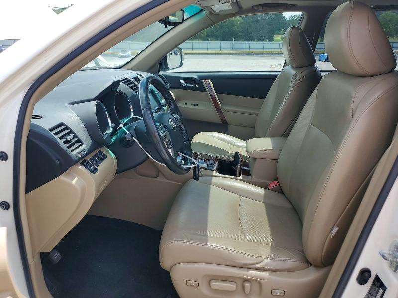 2012 Toyota Highlander VIN 5TDYK3EH4CS060703 COPART salvage auction — MINOR DENT/SCRATCHES, Tx - Dealer Only Clean Title (P), sold $6,300 on 2026-07-29 (photo 7)