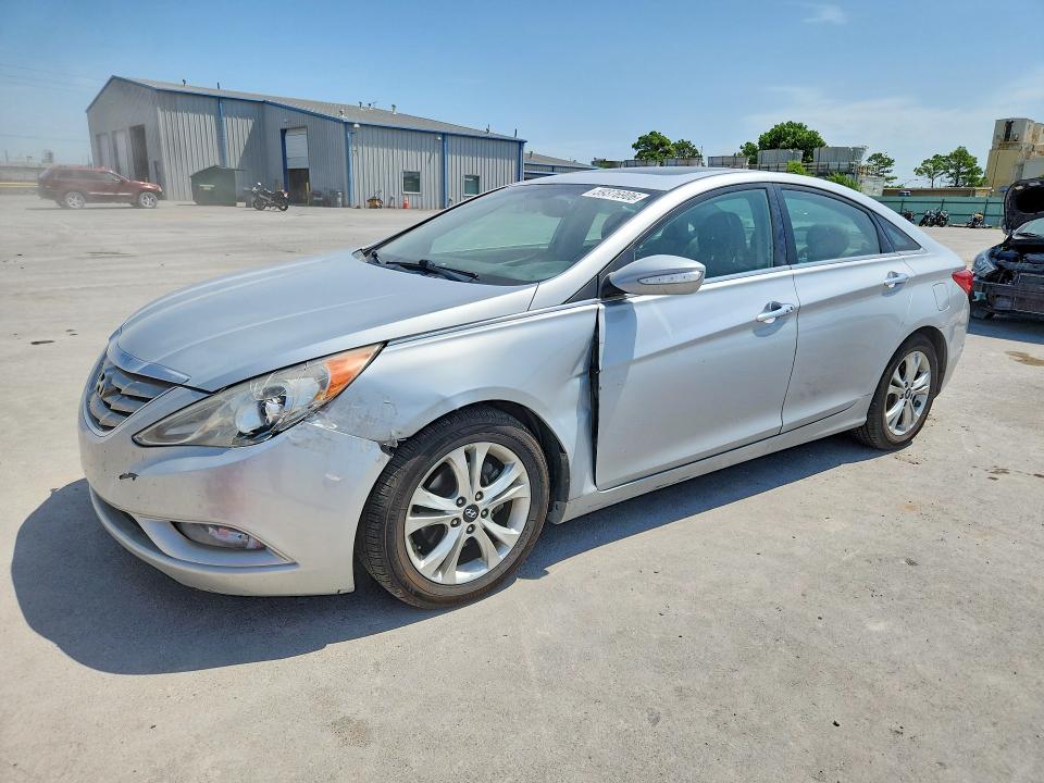 2011 Hyundai Sonata VIN 5NPEC4AC7BH019308 COPART salvage auction — FRONT END, Ok - Cert Of Title-Salvage, sold $575 on 2026-07-22 (photo 1)