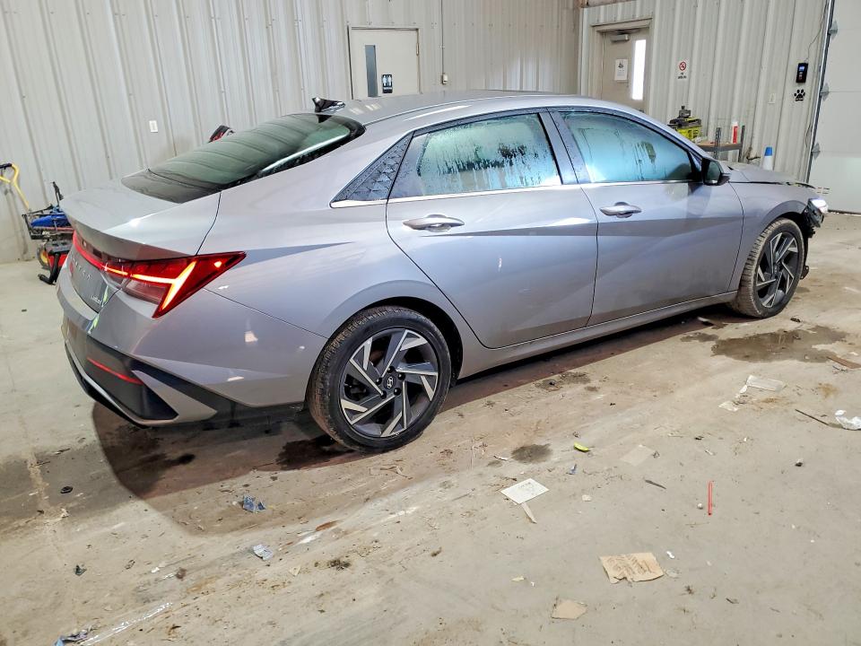 2025 Hyundai Elantra VIN KMHLP4DG4SU026163 COPART salvage auction — FRONT END, Md - Certificate Of Title (P), sold $6,600 on 2026-07-20 (photo 3)