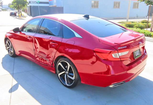 2019 Honda Accord VIN 1HGCV2F31KA024804 COPART salvage auction — ALL OVER, Ca - Dis/Dlr/Exp Clean W/Salv Hist (P), sold $7,200 on 2026-08-21 (photo 4)