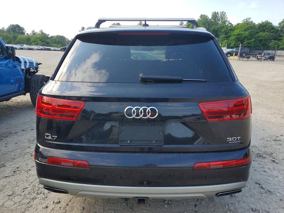 2018 Audi Q7 VIN WA1LAAF7XJD000449 COPART salvage auction — MINOR DENT/SCRATCHES, Ri - Certificate Of Title, sold $4,550 on 2026-07-30 (photo 6)