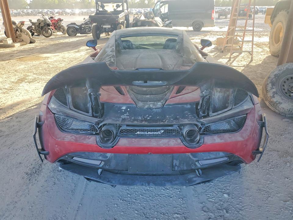 2020 McLaren 720S VIN SBM14FCA9LW005349 COPART salvage auction — FRONT END, TX - SALVAGE VEHICLE TITLE (P), sold $151,000 on 2026-09-11 (photo 6)