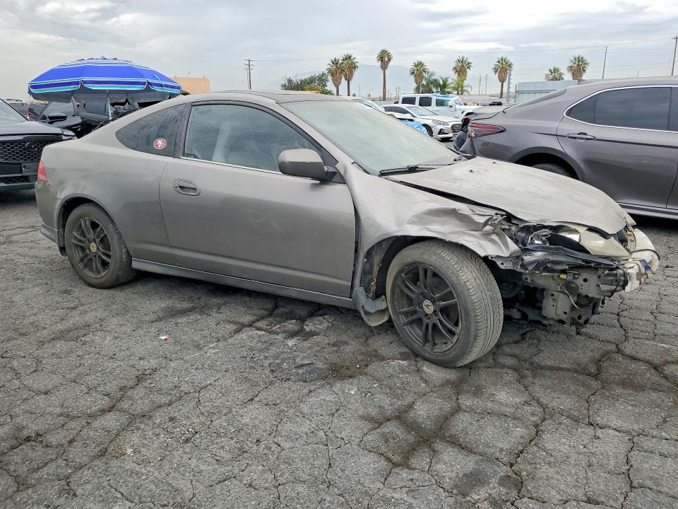 2005 Acura Rsx VIN JH4DC54875S016759 COPART salvage auction — FRONT END, Ca - Salvage Certificate, sold $325 on 2026-07-20 (photo 4)