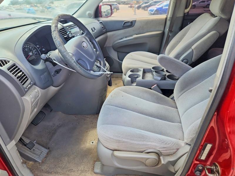 2006 Kia SEDONA VIN KNDMB233X66038693 COPART salvage auction — NORMAL WEAR, TX - CERTIFICATE OF TITLE, sold $675 on 2026-07-09 (photo 7)