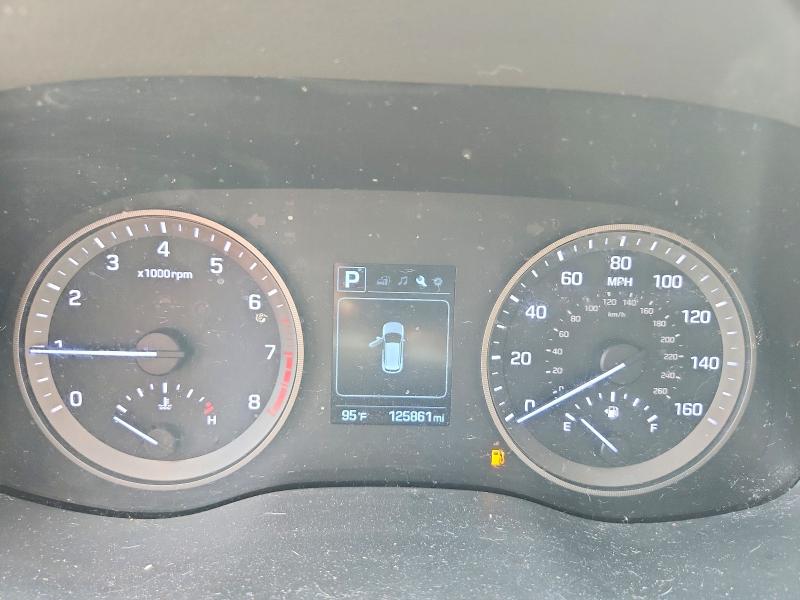 2016 Hyundai Tucson VIN KM8J33A40GU137825 COPART salvage auction — FRONT END, Fl - Certificate Of Title, sold $70 on 2026-07-28 (photo 9)
