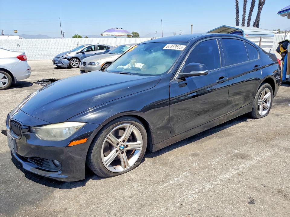 2013 BMW 3er VIN WBA3C1C50DK103721 COPART salvage auction — FRONT END, Ca - Salvage Certificate, sold $625 on 2026-08-21 (photo 1)