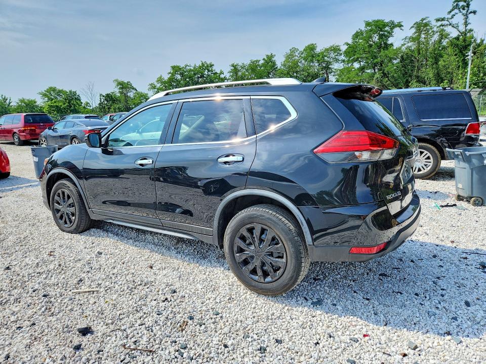 2017 Nissan Rogue VIN JN8AT2MV9HW259287 COPART salvage auction — MINOR DENT/SCRATCHES, Wv - Certificate Of Title, sold $925 on 2026-07-16 (photo 2)