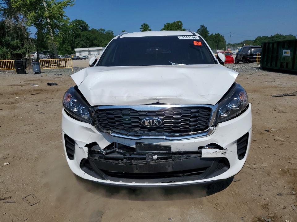 2019 Kia Sorento VIN 5XYPG4A36KG528648 COPART salvage auction — FRONT END, Md - Cert Of Salvage > 75% Damage, sold $1,500 on 2026-07-30 (photo 5)