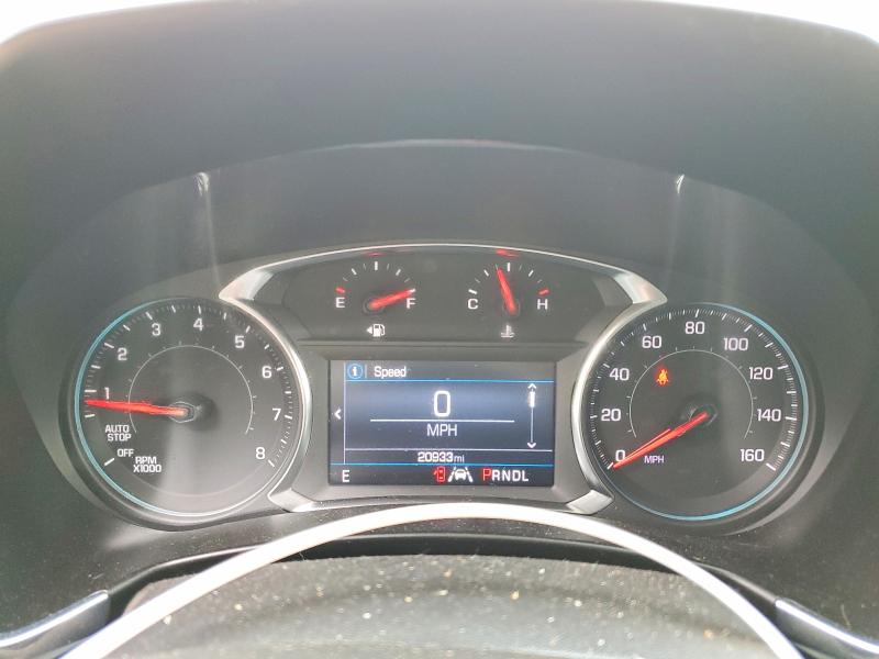2023 Chevrolet Equinox VIN 3GNAXUEG8PS157783 COPART salvage auction — HAIL, Ny - Mv-907A Salvage Certificate, sold $350 on 2026-07-28 (photo 9)