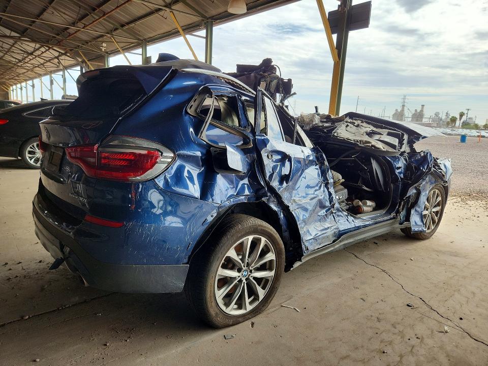 2019 BMW X3 VIN 5UXTR7C53KLE94408 COPART salvage auction — FRONT END, Az - Certificate Of Title (P), sold $875 on 2026-07-20 (photo 3)