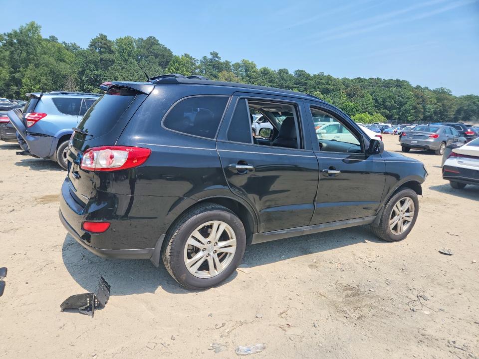 2012 Hyundai Santa fe VIN 5XYZKDAG7CG140095 COPART salvage auction — FRONT END, Md - Cert Of Salvage > 75% Damage, sold $225 on 2026-07-28 (photo 3)