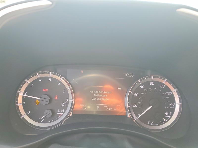2024 Toyota Highlander VIN 5TDKDRAH2RS531183 COPART salvage auction — FRONT END, NY - CERTIFICATE OF TITLE, sold $18,100 on 2026-07-20 (photo 9)