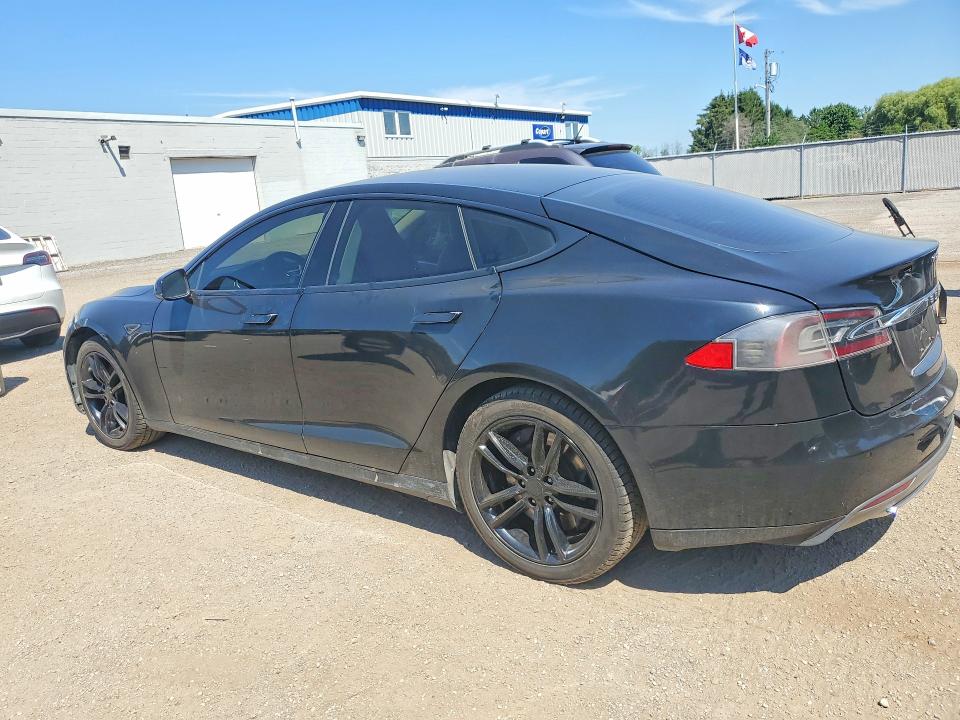2014 Tesla Model s VIN 5YJSA1S15EFP38189 COPART salvage auction — FRONT END, On - Permit No Brand - Unfit, sold $250 on 2026-07-28 (photo 2)