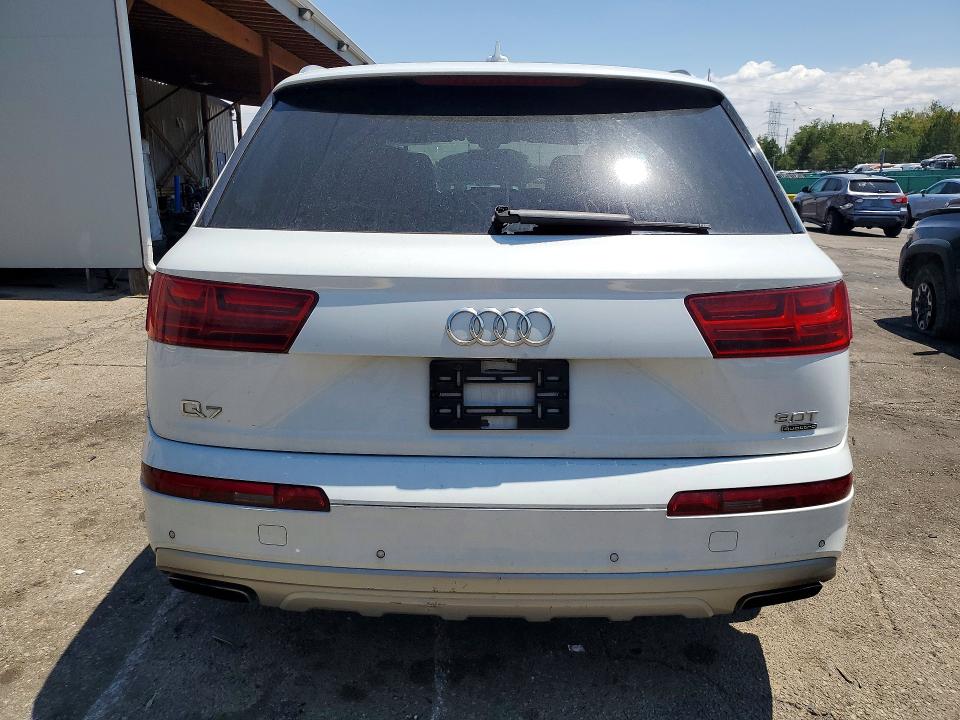 2017 Audi Q7 VIN WA1LAAF74HD021968 COPART salvage auction — MECHANICAL, CO - DIS/DLR/EXP ONLY CLEAN TITLE, sold $1,700 on 2026-07-28 (photo 6)