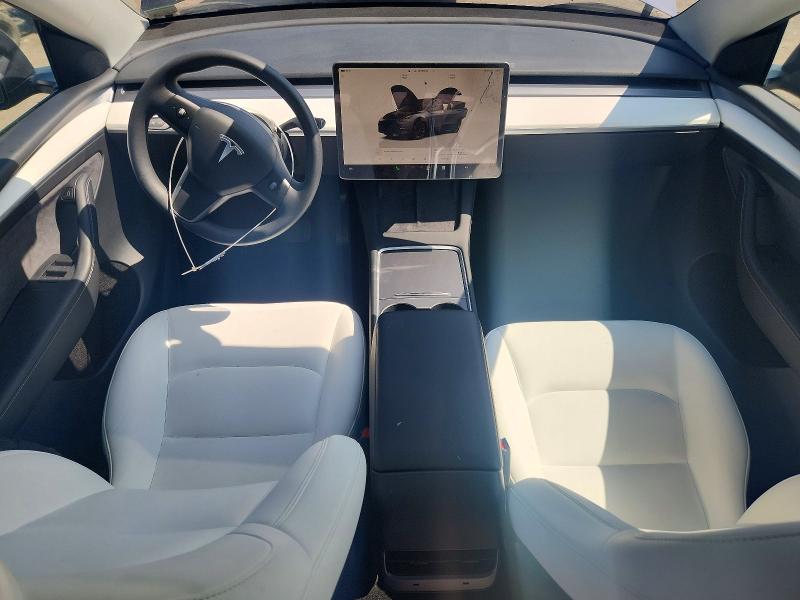 2023 Tesla Model y VIN 7SAYGDEE1PF594865 COPART salvage auction — ROOF, Va - Cert Of Title - Salvage, sold $7,500 on 2026-07-22 (photo 8)