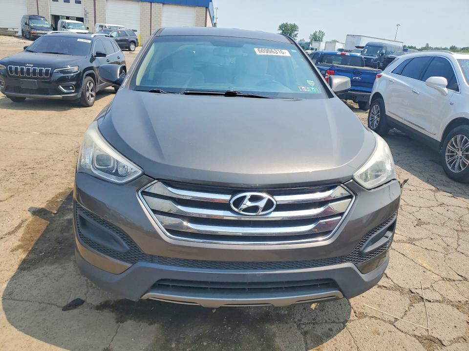 2013 Hyundai Santa fe VIN 5XYZTDLB5DG094122 COPART salvage auction — FRONT END, Mi - Certificate Of Title, sold $400 on 2026-07-28 (photo 5)
