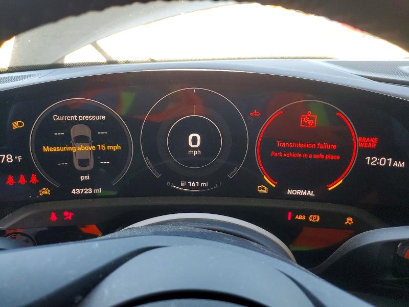 2020 Porsche Taycan VIN WP0AB2Y14LSA51276 COPART salvage auction — MINOR DENT/SCRATCHES, CA - SALVAGE CERTIFICATE, sold $100 on 2026-07-21 (photo 9)