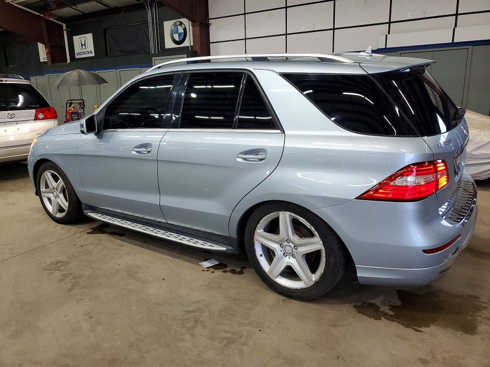2014 Mercedes-benz M-klasse VIN 4JGDA7DB6EA313408 COPART salvage auction — MINOR DENT/SCRATCHES, Salvage Title, sold $7,300 on 2026-07-27 (photo 2)
