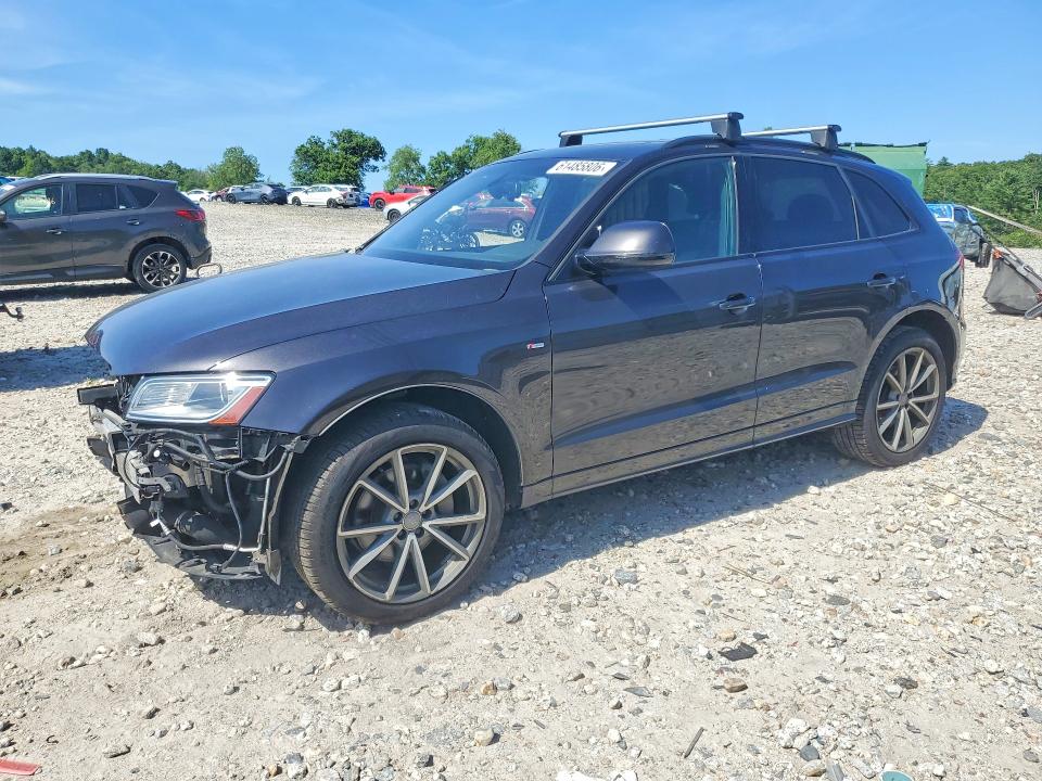 2016 Audi Q5 VIN WA1DVAFP1GA026859 COPART salvage auction — FRONT END, MA - CERT OF TITLE-RECONSTRCTD COLL, sold $4,850 on 2026-07-22 (photo 1)
