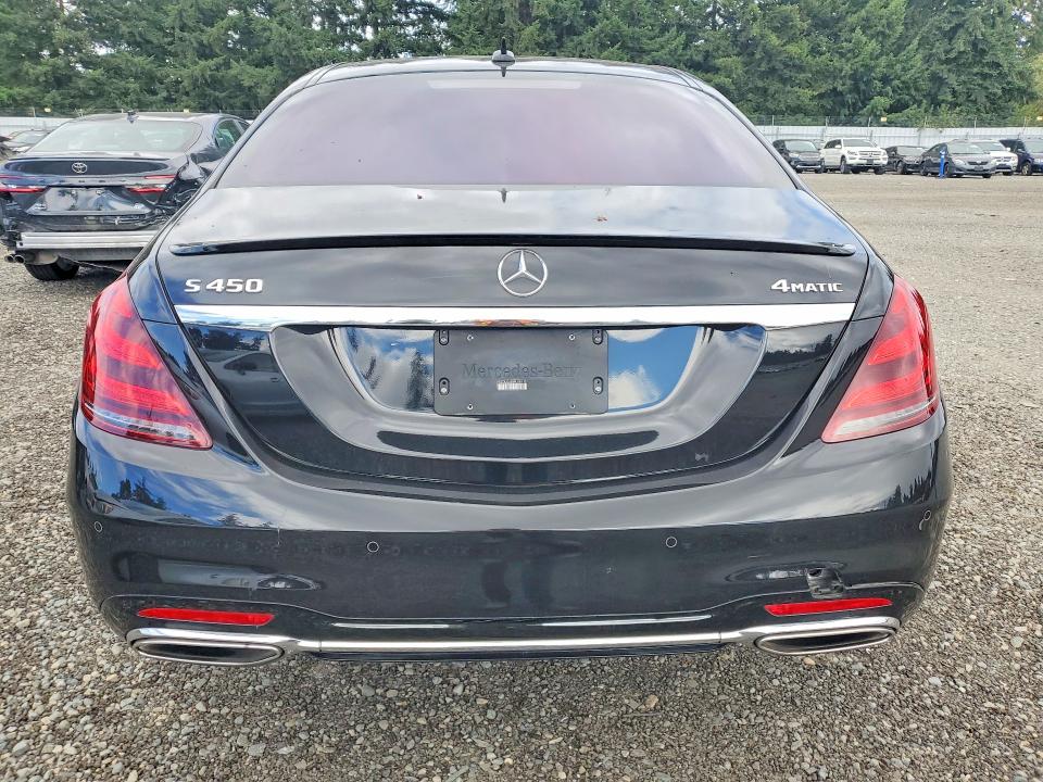 2020 Mercedes-benz S-klasse VIN WDDUG6EB9LA511284 COPART salvage auction — FRONT END, WA - VEHICLE CERT OF OWNERSHIP-TITL, sold $15,800 on 2026-07-31 (photo 6)