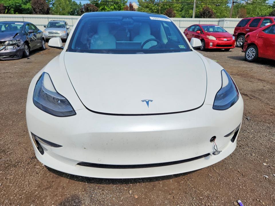 2021 Tesla VIN 5YJ3E1EA8MF987606 COPART salvage auction — REAR END, Ct - Cert Of Title-Salvage, sold $5,700 on 2026-07-17 (photo 5)