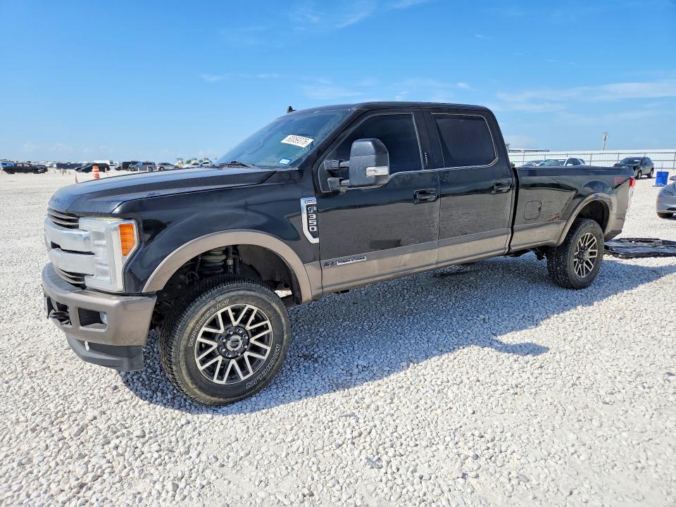 2019 Ford F350 VIN 1FT8W3BT0KEC97822 COPART salvage auction — REAR END, TX - SALVAGE VEHICLE TITLE, sold $4,100 on 2026-08-06 (photo 1)