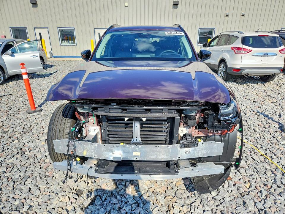 2025 Mazda Cx-90 VIN JM3KKCHD1S1250119 COPART salvage auction — FRONT END, Wi - Cert Of Title-Salvage Vehicle, sold $12,400 on 2026-07-20 (photo 5)
