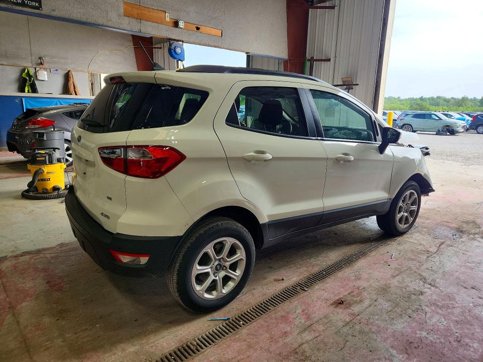 2020 Ford Ecosport VIN MAJ6S3GL0LC368824 COPART salvage auction — FRONT END, NY - MV-907A SALVAGE CERTIFICATE, sold $375 on 2026-07-27 (photo 3)