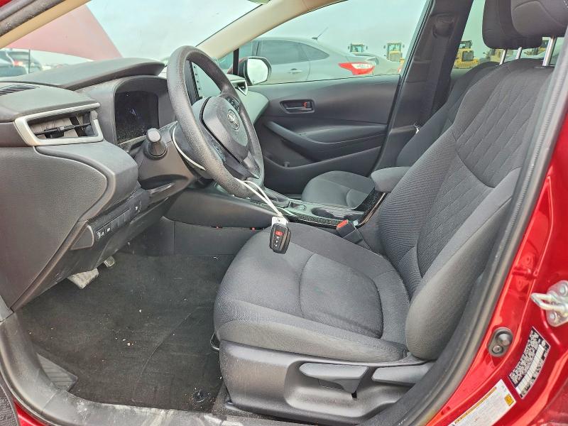 2022 Toyota Corolla VIN JTDEAMDE3NJ054104 COPART salvage auction — FRONT END, TX - SALVAGE VEHICLE TITLE (P), sold $775 on 2026-07-23 (photo 7)