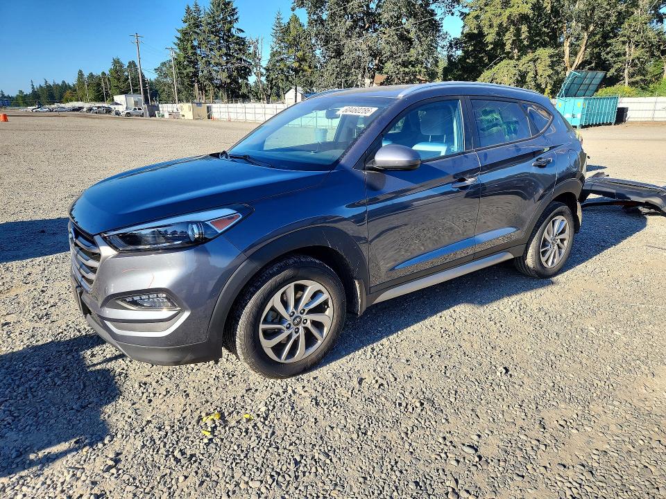 2017 Hyundai Tucson VIN KM8J3CA40HU302175 COPART salvage auction — REAR END, Wa - Bill Of Sale, sold $2,400 on 2026-07-17 (photo 1)