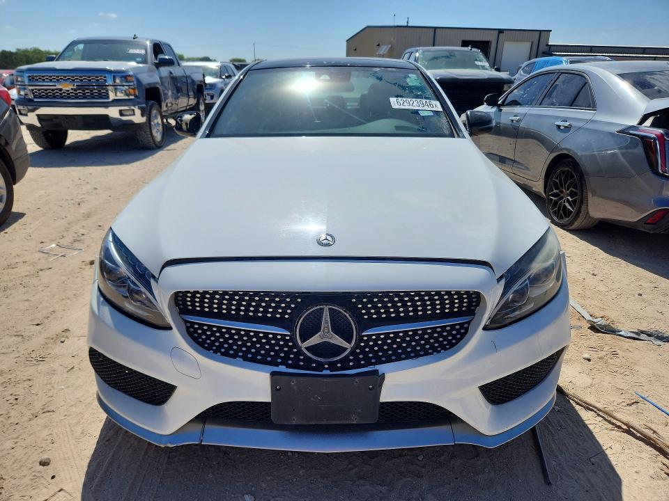 2016 Mercedes-benz C-klasse amg VIN 55SWF6EB9GU113946 COPART salvage auction — SIDE, Salvage Title, sold $8,500 on 2026-08-27 (photo 5)