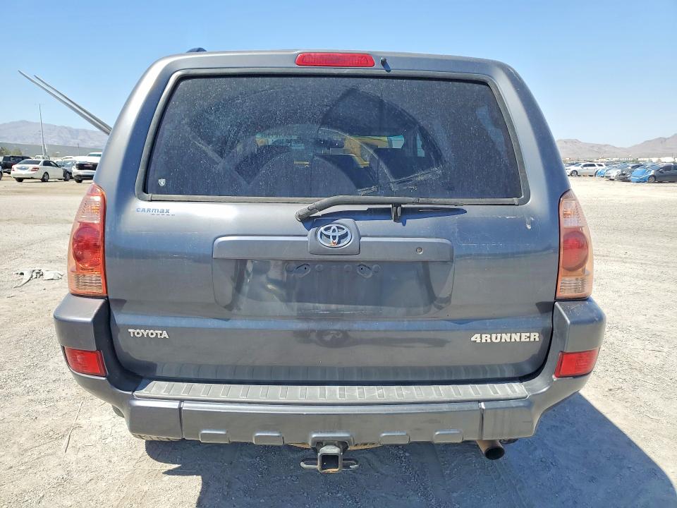 2005 Toyota 4runner VIN JTEZU14R458027104 COPART salvage auction — REAR END, Nv - Salvage Title, sold $175 on 2026-07-21 (photo 6)