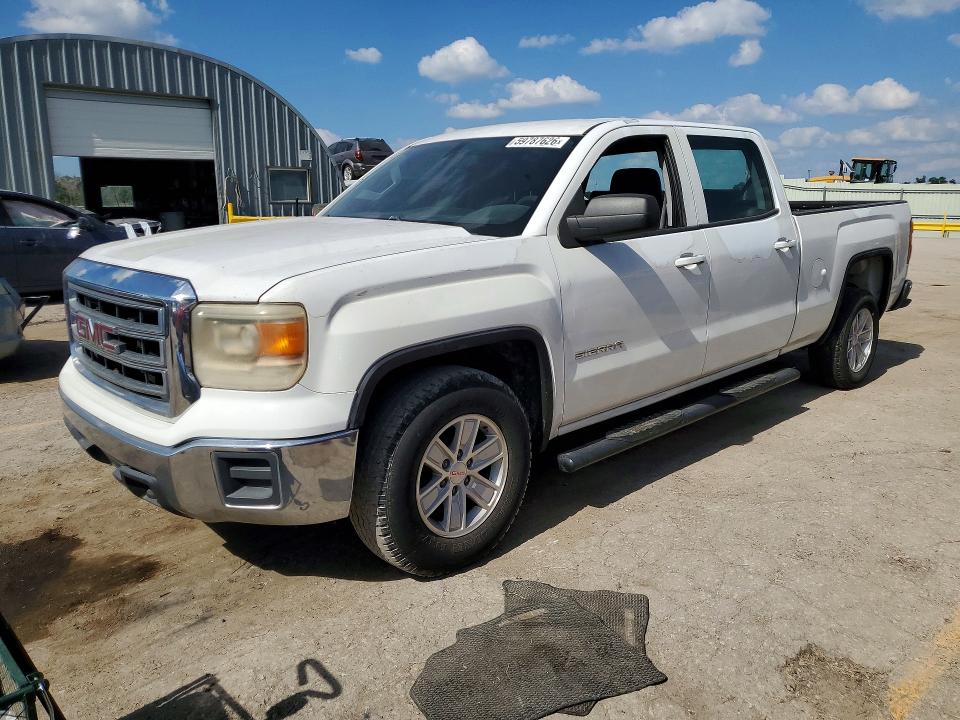 2014 Gmc SIERRA VIN 3GTU2TEC0EG425088 COPART salvage auction — MECHANICAL, Ks - Dealer Only Clean Title (P), sold $4,550 on 2026-07-22 (photo 1)