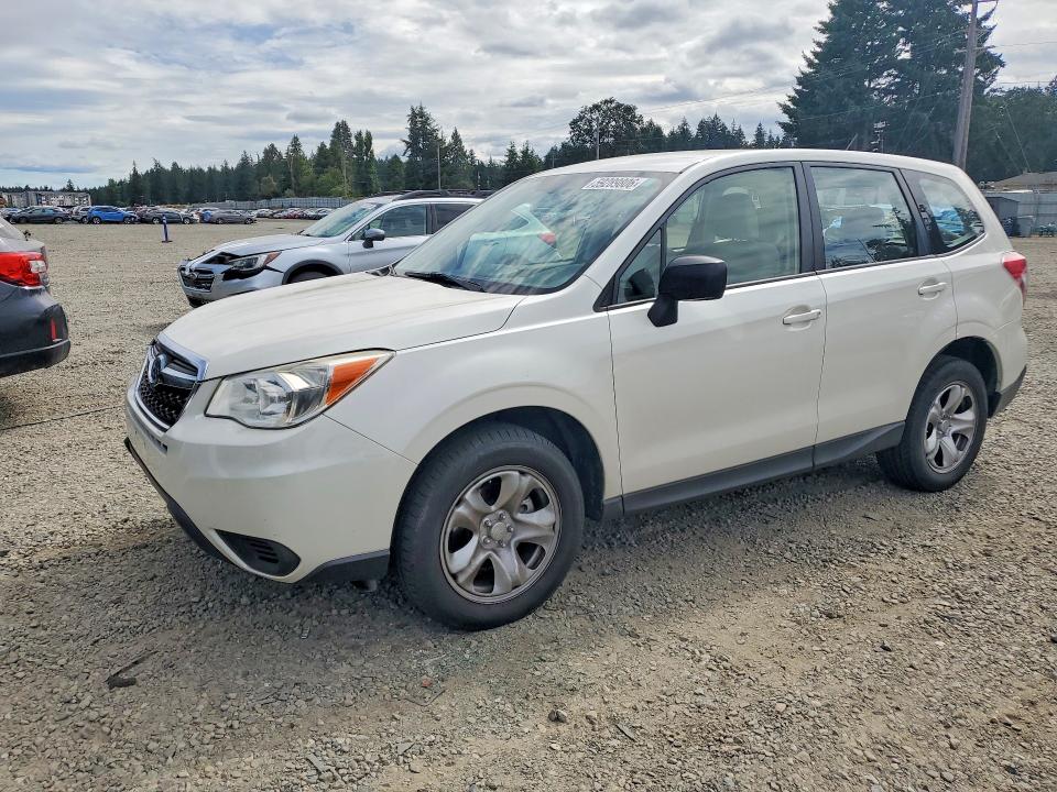 2014 Subaru Forester VIN JF2SJAAC2EH438128 COPART salvage auction — SIDE, Wa - Bill Of Sale, sold $1,350 on 2026-07-07 (photo 1)