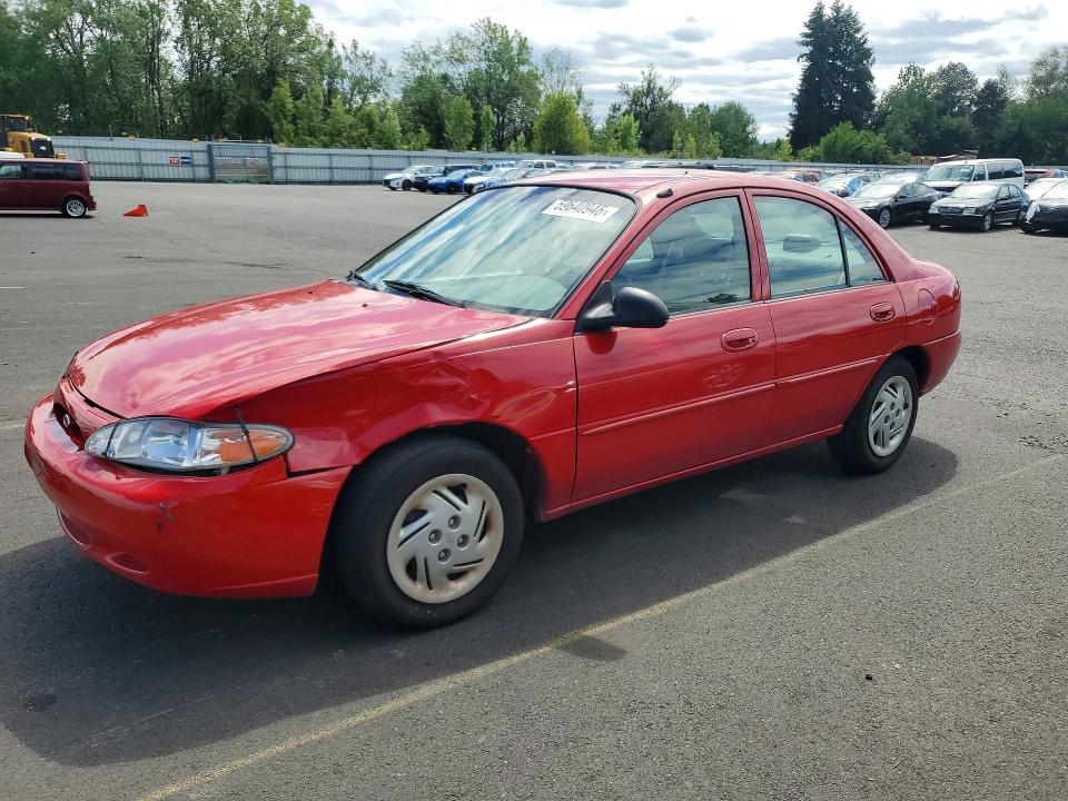 2001 Ford Escort VIN 3FAFP13P01R101809 COPART salvage auction — FRONT END, Or - Certificate Of Title, sold $1,059 on 2026-07-09 (photo 1)