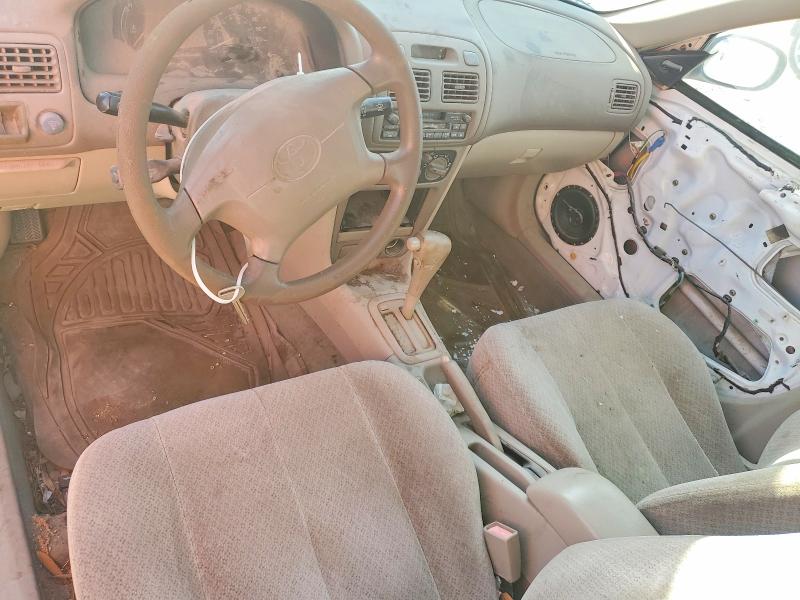1999 Toyota Corolla VIN 1NXBR12EXXZ288797 COPART salvage auction — MINOR DENT/SCRATCHES, Tx - Certificate Of Title, sold $250 on 2026-07-09 (photo 8)