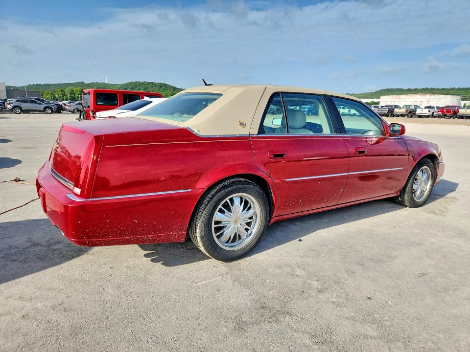 2007 Cadillac Dts VIN 1G6KD57Y57U114734 COPART salvage auction — REAR END, Ok - Cert Of Title-Salvage, sold $2,550 on 2026-07-31 (photo 3)
