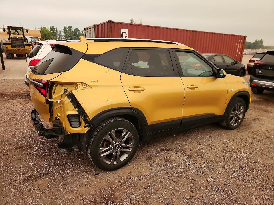 2021 Kia Seltos VIN KNDEPCAA4M7204176 COPART salvage auction — REAR END, ON - PERMIT NO BRAND - UNFIT, sold $5,500 on 2026-08-25 (photo 3)