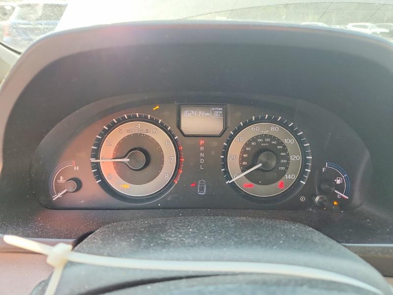 2012 Honda Odyssey VIN 5FNRL5H65CB095780 COPART salvage auction — FRONT END, MD - CERTIFICATE OF TITLE, sold $675 on 2026-07-24 (photo 9)