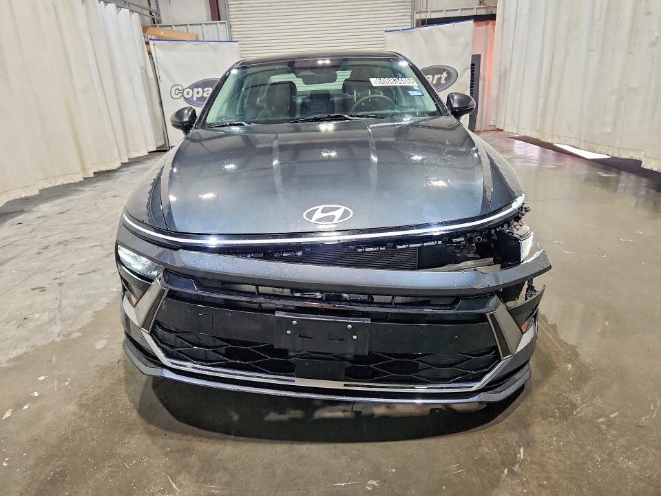 2025 Hyundai Sonata VIN KMHL64JA8SA499844 COPART salvage auction — FRONT END, TX - CERTIFICATE OF TITLE, sold $8,800 on 2026-07-20 (photo 5)