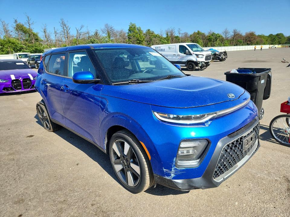 2020 Kia Soul VIN KNDJ33AU3L7118540 COPART salvage auction — REAR END, Ny - Mv-907A Salvage Certificate, sold $2,400 on 2026-07-15 (photo 4)